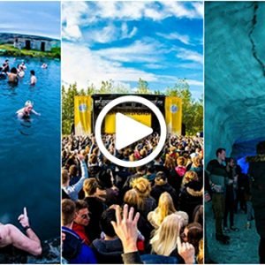 WATCH: This Music Festival Has A Stage Inside A Glacier And A Volcano!